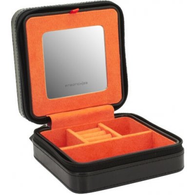 Friedrich Lederwaren cestovní šperkovnice Boho 20134 2 černá – Zboží Dáma