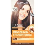Kativa Brazilian Straightening Kit Sada s keratinem pro narovnání vlasů 225 ml – Hledejceny.cz