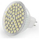 Whitenergy Led žárovka GU5.3 60 SMD 3528 3W 230V Studená bílá refl. 04964