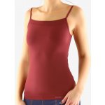 Gina košilka bezešvé MicroPolyamid 08006P tm. hnědá – Zboží Dáma