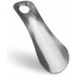 Kovová lžíce na boty Paolo Peruzzi Krátká Malá Stříbrná 12 cm S poutkem – Zboží Mobilmania