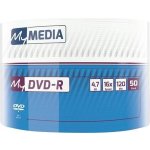MyMedia DVD-R 4,7GB 16x, shrink, 50ks (69200) – Sleviste.cz