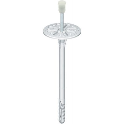 Talířová hmoždinka WKRET-MET LMX 10 s kovovým trnem 10 x 120 mm 200 ks – Sleviste.cz