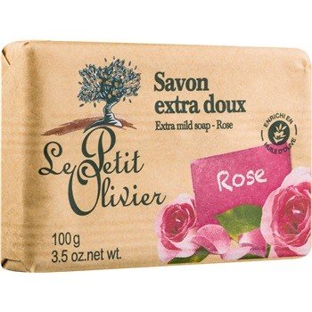 Le Petit Olivier mýdlo Růže 100 g
