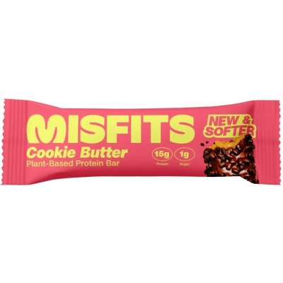 Misfits Vegan Protein Bar Soft 50 g – Zboží Mobilmania