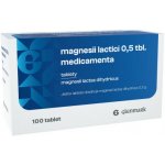 MAGNESII LACTICI 0,5 TBL. MEDICAMENTA POR 0,5G TBL NOB 100 – Zboží Dáma