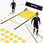 BEPRO Fotbalová tréninková sada: koordinační žebřík, kužely – Sleviste.cz