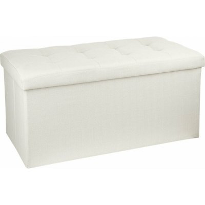 Atmosphera velký pouf s úložným prostorem v béžové barvě, pouf sedadlo na chodbu pouf na gauč pouf, sedadlo, pouf 140091A béžová – Hledejceny.cz