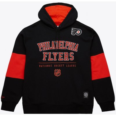 Mitchell & Ness mikina Philadelphia Flyers Retro fleece Hoodie Current Logo – Zboží Mobilmania