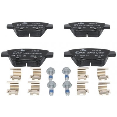 Sada brzdových destiček ATE Ceramic 13.0470-3858 (AT LD3858) – Hledejceny.cz