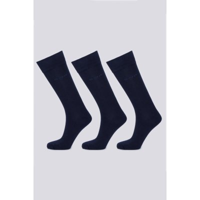 Gant ponožky SOFT COTTON SOCKS 3-PACK modrá – Zboží Mobilmania