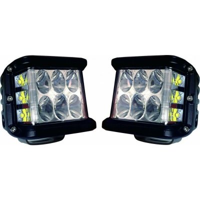 TruckLED LED PRACOVNÍ SVĚTLO HRANATÉ 45W, IP67, 6000K, 2KS-SET | Zboží Auto