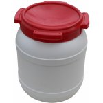 Curtec Plastový sud 15,3 l - bílo-červený – Zboží Mobilmania