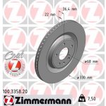 Brzdový kotouč ZIMMERMANN 100.3358.20