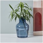 Eglo 421219 - Skleněná váza SIRANANA 22x14,5 cm modrá/kouřová 421219 – Hledejceny.cz