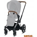 Cybex Podvozek ePriam Chrome Brown+Seat – Zboží Mobilmania