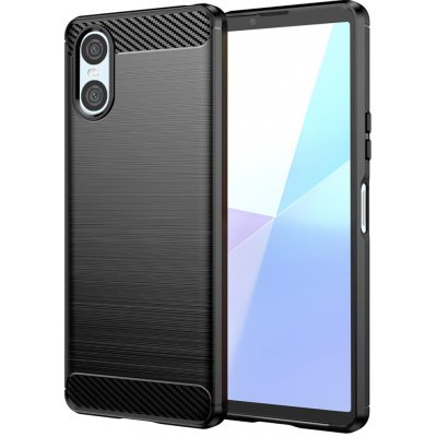 Techsuit - Karbonový silikon - Sony Xperia 10 VI - černý – Zboží Živě
