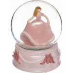 Atmosphera for kids Sněhová koule s princeznou růžová – Sleviste.cz