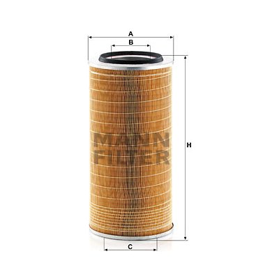 MANN-FILTER Vzduchový filtr C24650/8 – Hledejceny.cz