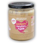ALLNATURE Arašídový krém crunchy 500 g – Zboží Dáma