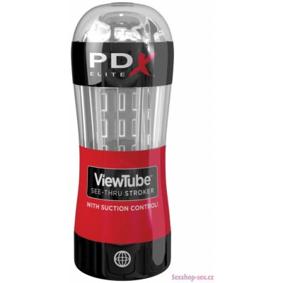 Pipedream PDX Elite ViewTube See-Thru Stroker – Zboží Mobilmania