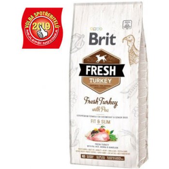 Brit Fresh Turkey with Pea Light Fit & Slim 2,5 kg