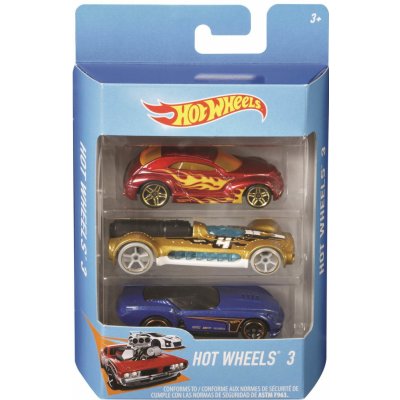 Mattel Hot Wheels Angličáky sada 3 ks 02 – Zboží Mobilmania