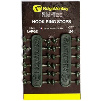 RidgeMonkey Stoper Connexion Hook Ring Stops Large 24ks – Zboží Dáma