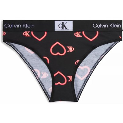 Calvin Klein Dámské kalhotky CK96 Bikini QF7480EH1R černá – Sleviste.cz