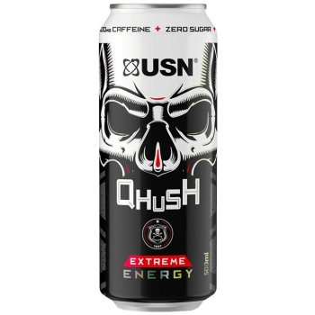 USN Qhush energy drink Original 0,5 l