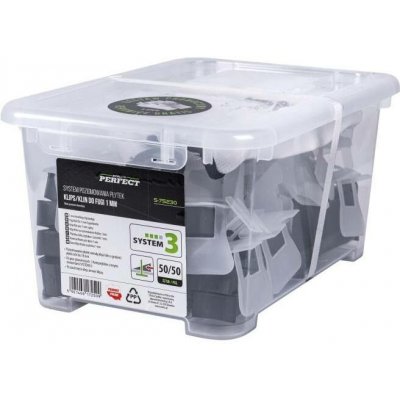 Nivelační souprava SYSTEM 3 / 1mm 50/50 ks STALCO PERFECT S-75230 – Hledejceny.cz