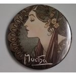 Kovový otvírák Alfons Mucha - Laurel, o 5,8 cm – Hledejceny.cz