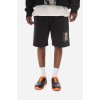 Pánské kraťasy a šortky A-COLD-WALL bavlněné šortky Foil Grid Sweat shorts ACWMB132 BLACK černá ACWMB132.