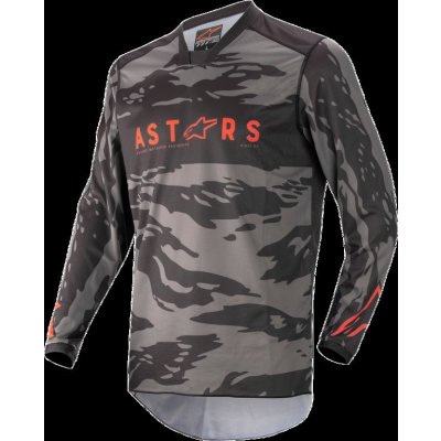 Alpinestars Racer Tactical černo-červený maskáčový – Zboží Mobilmania
