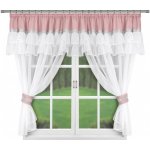 Fliying Hotová záclona Regina růžová 400x150 cm – Hledejceny.cz