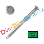 Terasový vrut s kuželovou hlavou Rozměr: 5x70 – Hledejceny.cz