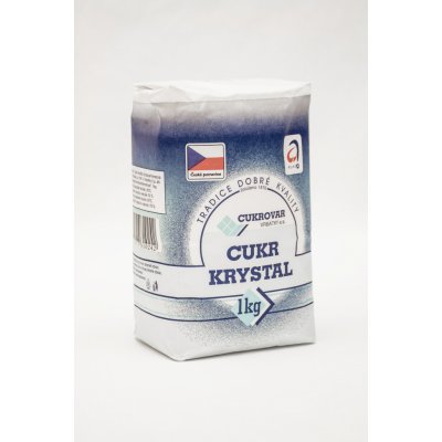 Vrbátky cukr bílý krystal, 1 kg – Zbozi.Blesk.cz