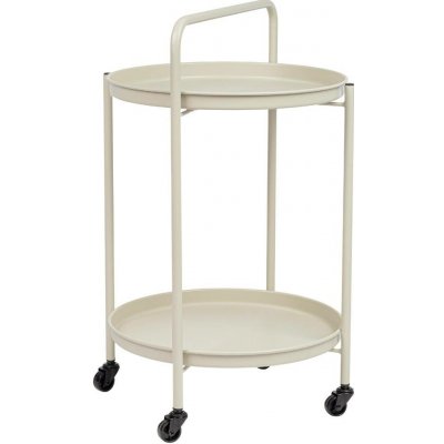 Bizzotto zahradní servírovací stolek Austin 45 cm Krémový – Hledejceny.cz