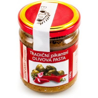 Evoilino Korfu pasta ze zelených oliv pikantní 190 g