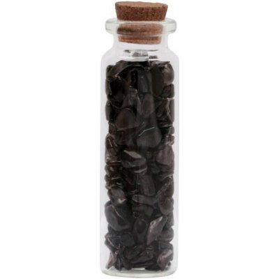 Nefertitis Lahvička s obsidiánem pro ochranu a sebedůvěru NF45019 - 2,2 x 7,1 cm – Hledejceny.cz