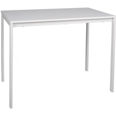 Textilomanie Bílý jídelní stůl RAMOD 100 x 60 cm – Zboží Dáma Textilomanie Bílý jídelní stůl RAMOD 100 x 60 cm – Zboží Dáma