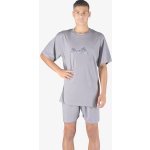 Gina 79154 pánské pyžamo krátké šedé – Sleviste.cz