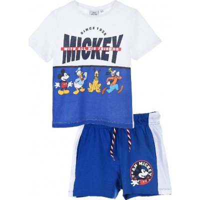 Disney Mickey mouse chlapecký set modrý – Zboží Mobilmania