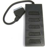 KONAE Rozbočovač SCART - 5xSCART – Zboží Živě