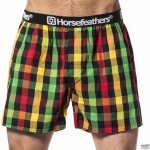 Horsefeathers APOLLO BOXER SHORTS rasta – Zboží Dáma