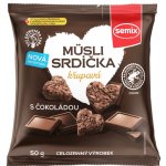 Semix Müsli srdíčka s čokoládou 50g – Zboží Dáma