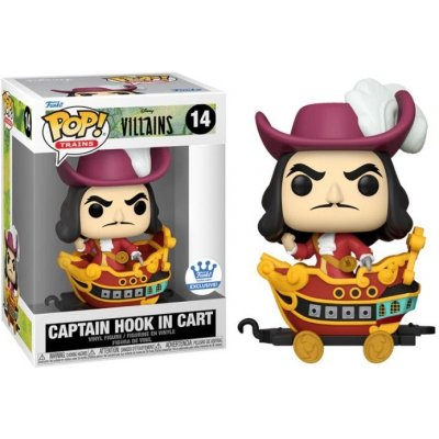 Funko Pop! Trains Disney Captain Hook in Cart 14 – Zbozi.Blesk.cz