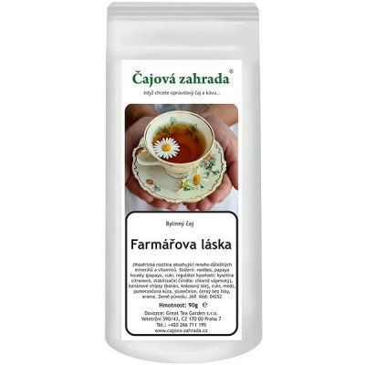 Čajová zahrada Farmářova láska rooibos čaj 90 g – Hledejceny.cz