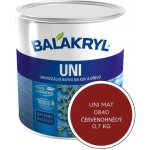 Balakryl Uni mat 0,7 kg Červenohnědá – Zboží Mobilmania