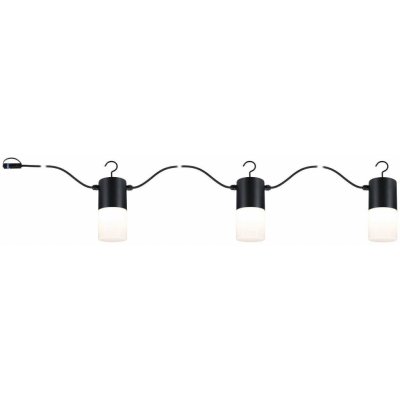 PAULMANN P 94761 Plug & Shine LED světelný řetěz Tubs IP44 3000K 3x2W antracit – Hledejceny.cz